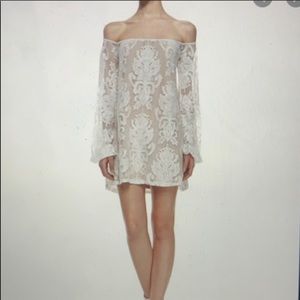 For Love and Lemons White Lace Dress